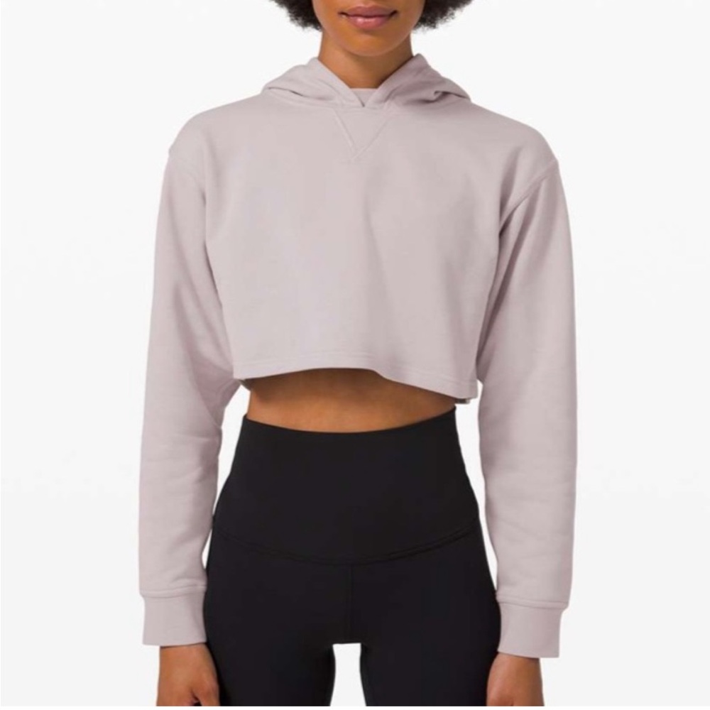 All yours cropped hoodie 6